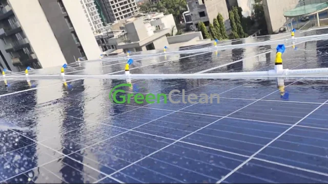 Green Clean, Solar Cleaning Services in Lahore, Pakistan.